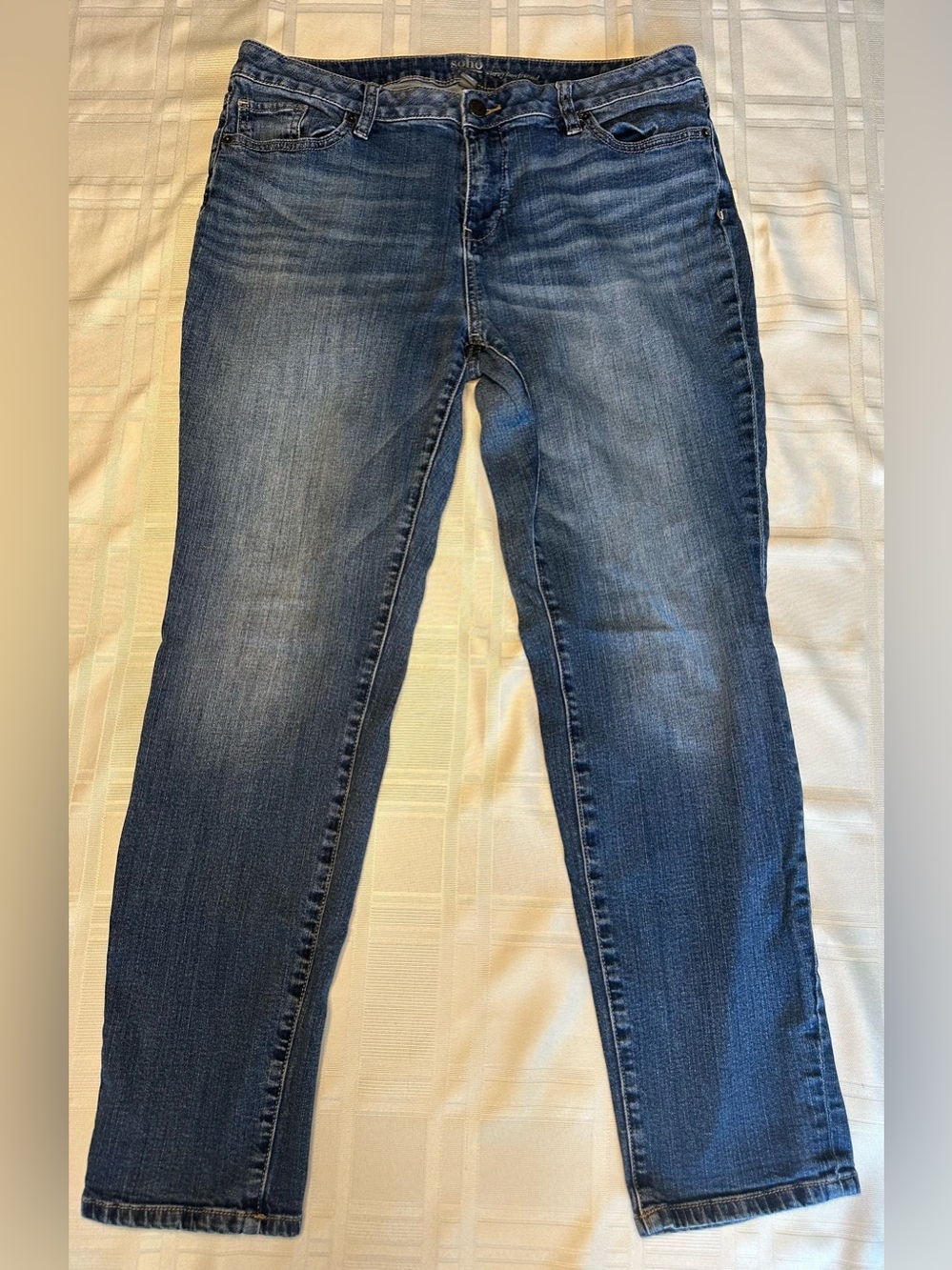 SoHo New York &‎ Company Curvy Boyfriend Jeans Pants Size 12 Pre-owned
